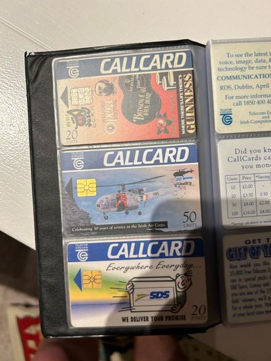 callcards start at 1 euro each most are 2 euro each