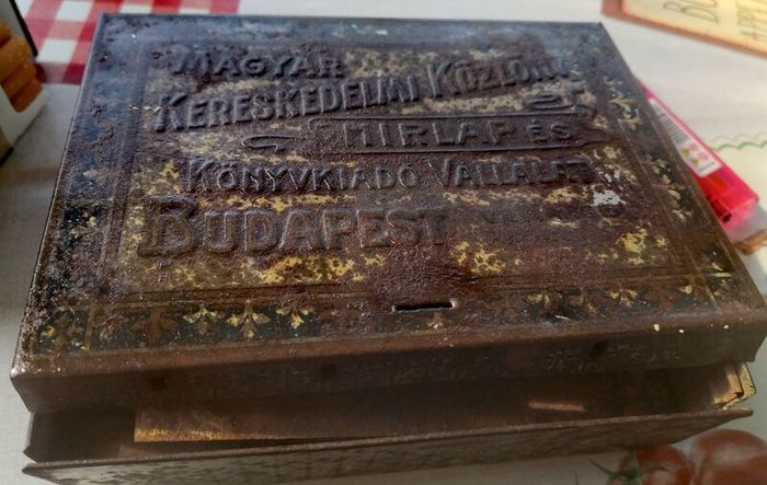 1800s printing set in original box