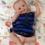 Reborn Dolls 17inch 46cm Reborn Baby Dolls Reborn Toddler Dolls Lifelike Real Soft Touch Maddie with Hand-Drawing Hair Handmade Doll Xmas Gift (FREE POSTAGE) Image 3