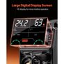 Pro MIG Welder, 250Amp Pluse Mig Welding Machine, 5-in-1 Welder Machine MIG Pluse/Gas MIG/Flux Core MIG/Stick/Lift TIG with IGBT Inverter Technology and LCD Screen Display Image 7