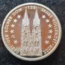 Germany 1 Mark Probe 2005 coin Celebrates the 125 anniversary of Cologne Cathedral (Kolner Dom) Proof Like Finish. Image 2