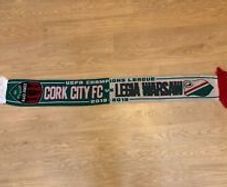 WANTED!!!!Cork City V Legia Warsaw Football Scarf!!!!!