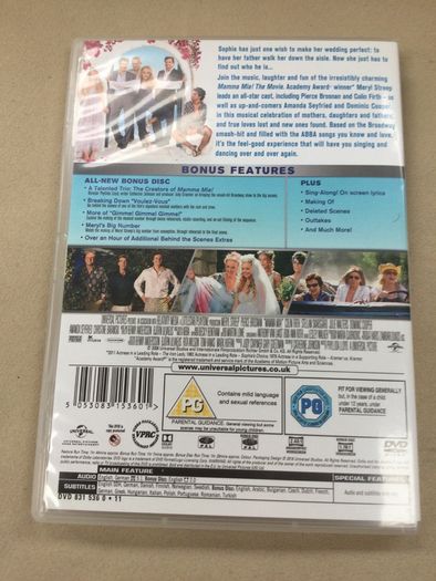 ABBA mamma Mia movie rare 2 disc set voyage