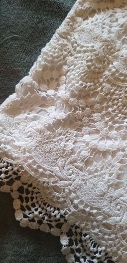 Ladies White Lace Shorts