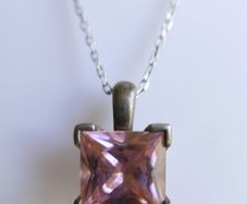 Vintage Paul Kennedy 925 Sterling Silver  Pendant Necklaces length 18" - 4,4g