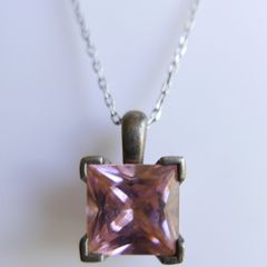 Vintage Paul Kennedy 925 Sterling Silver  Pendant Necklaces length 18" - 4,4g