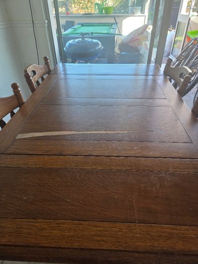 Table and chairs