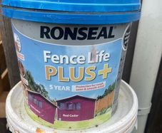Fence paint