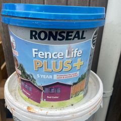 Fence paint