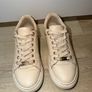 ALDO Women's Beige Leather Low Top Trainers - size UK 5 Image 3
