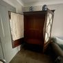 Edwardian mahogany armoire Image 7