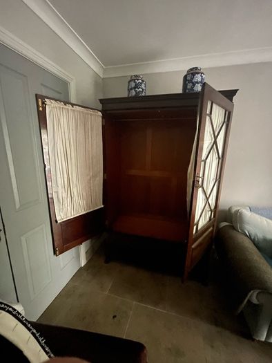 Edwardian mahogany armoire