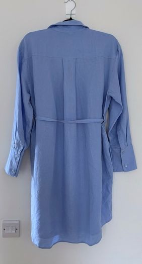 COS  Belted Linen Shirt Dress