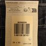 Levis brand new women 501 Crop Jeans, color black , size 26 Image 4