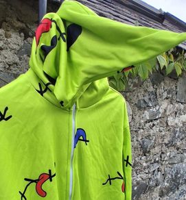 Oversized Oogie Boogie The Nightmare Before Christmas  2in1 Pajamas Onesie or Costume