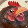 Handpainted Hen Rock Image 3