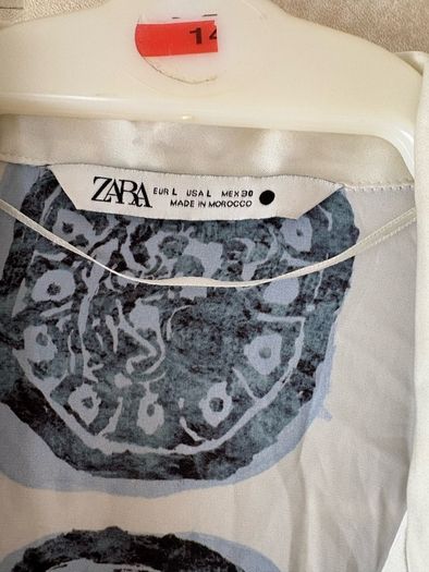 zara blouse