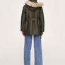 Mango Faux shearling-lined parka size XS Image 2