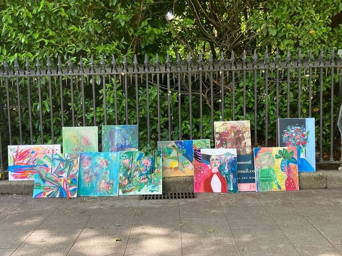 Original Irish Art Exhibition Stephens Green Dublin This Weekend