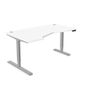 Leap Electric Height Adjustable desk Radial top 1600x1000 Image 4
