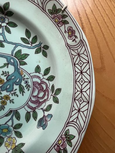 2 ADAMS English Ironstone Plates