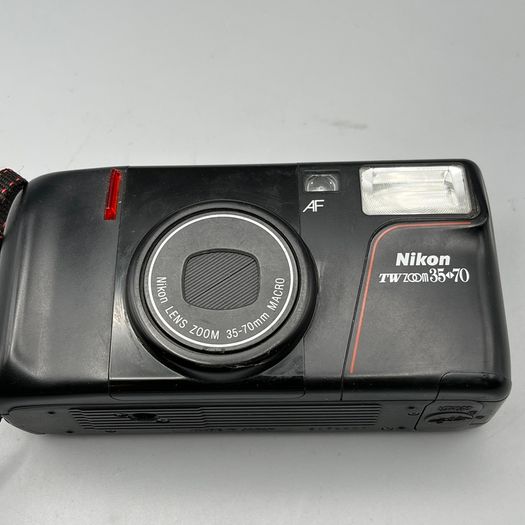 Nikon TW Zoom 35-70 35mm Film Point and Shoot Camera Black