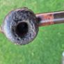 Vintage Mid-Century "Smoke and Be Happy" Wooden Pipe Rack with 4 Estate Pipes Image 8