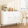 Sideboard, Storage Cabinet, Kitchen Cabinet 3 Doors, Adjustable Shelves Image 3