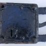 Amazing Antique Early Elbow Lock Rim Lock Image 2