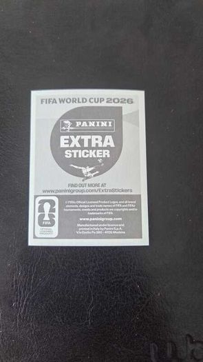 Official Panini FIFA World Cup 2026 Extra Sticker - Jude Bellingham (Silver Legend) - Ultra Rare