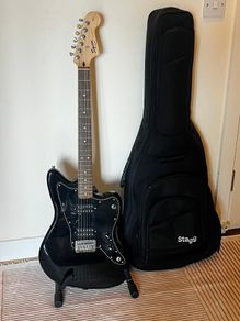 Fender Squire Jazzmaster with case