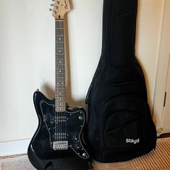 Fender Squire Jazzmaster with case