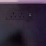 L shaped gaming desk with sockets Image 4