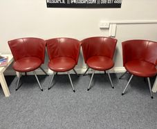 Leather chairs