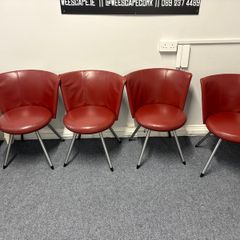 Leather chairs