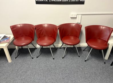 Leather chairs