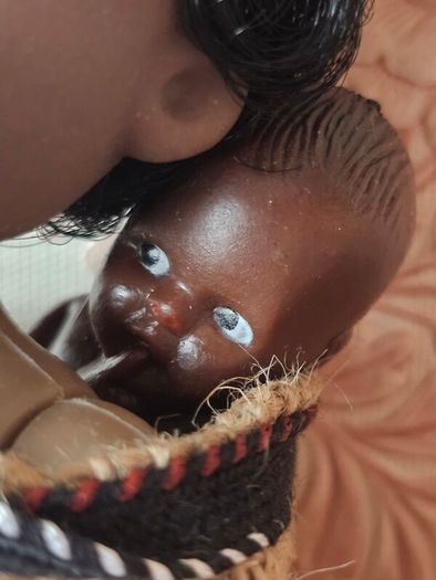 Vintage Maori Doll, Original Box New Zealand Souvenir 1960s 1970s