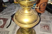 Beautiful Brass Lamp converted to electric, Postage Available