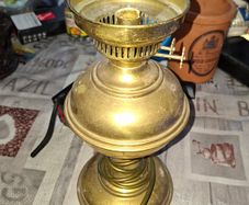 Beautiful Brass Lamp converted to electric, Postage Available