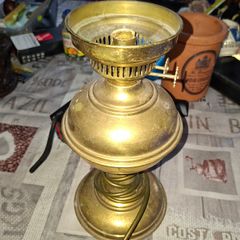 Beautiful Brass Lamp converted to electric, Postage Available