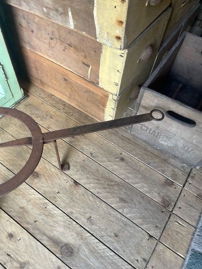 Antique Cast Iron Fire Trivet