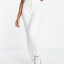 Topshop white Joni jeans Image 5