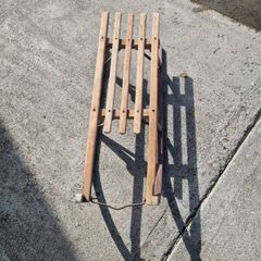 Vintage Wooden Sleigh