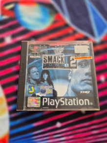 PlayStation 1 PS1 WWF SmackDown 2 Know Your Role Platinum PAL
