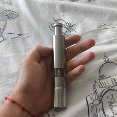Stainless Steel One-Hand Pepper / Salt Grinder Mill