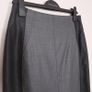 Quin & Donnelly Grey Two-Tone Professional Tailored Pencil Midi Skirt 12UK/40EU Image 6