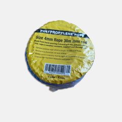 Twisted  Coil Rope - 4mm / 30M - Blue