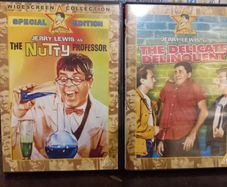 Jerry Lewis DVD Collection Nutty Professor Delicate Delinquent Vintage Slapstick comedy movies
