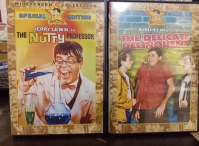 Jerry Lewis DVD Collection Nutty Professor Delicate Delinquent Vintage Slapstick comedy movies