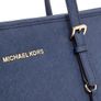 Brand New Michael Kors Jet Set Travel Tote (Navy) Image 2